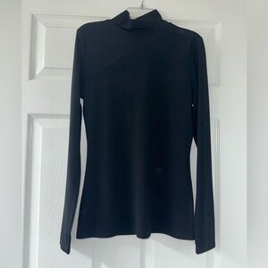 Boston Proper Black Turtleneck Top!